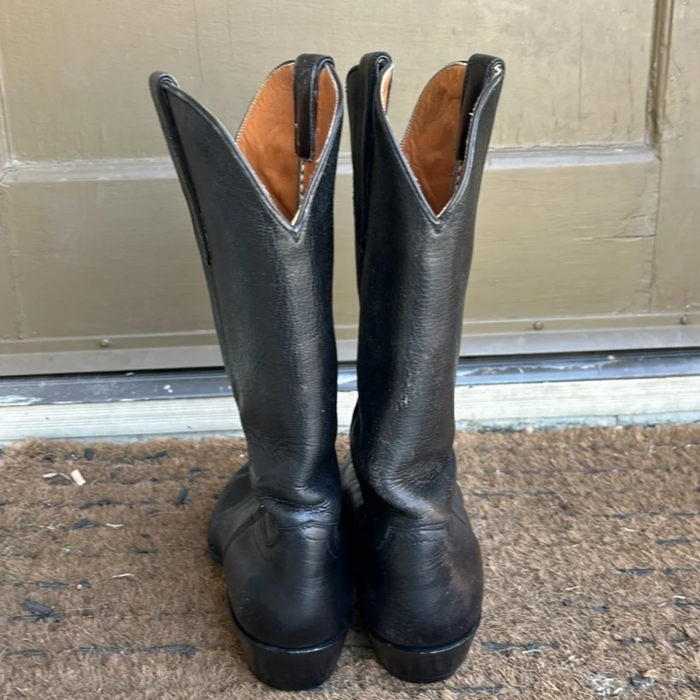 Vintage Falconhead Deer Skin Cowboy Boots See Photos and Measurements for Sizing